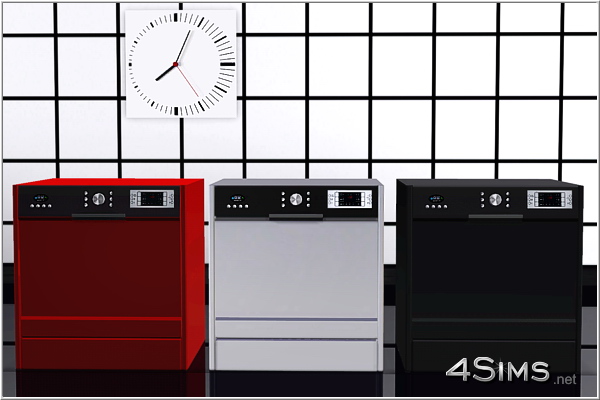 Modern dishwasher by 4Sims 1 Modern dishwasher