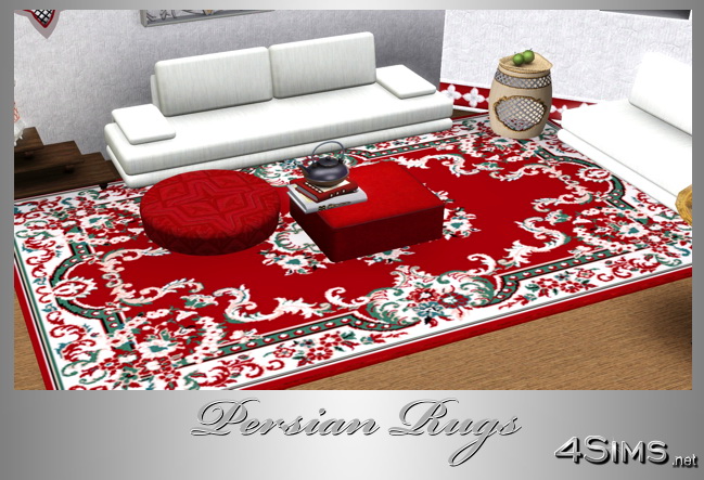 Central medallion persian rugs collection for Sims 3 by 4Sims