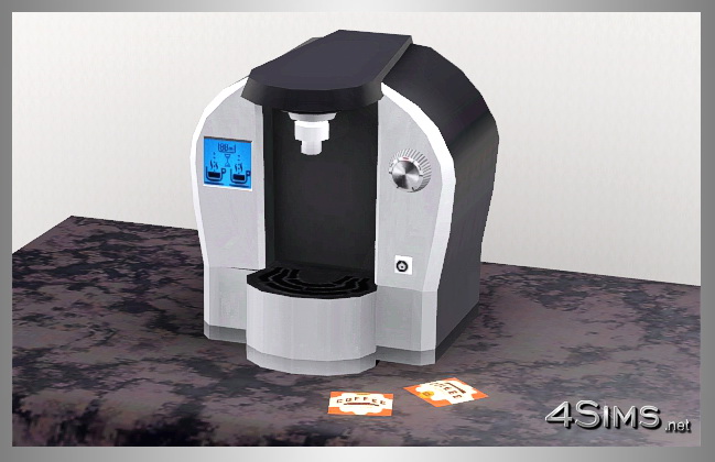 Modern Coffee Machine for Sims 3 by 4Sims