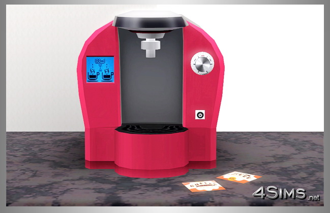 Modern Coffee Machine for Sims 3 by 4Sims