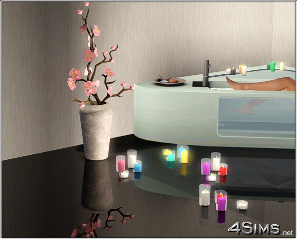 Romantic candles group for Sims 3 by 4Sims