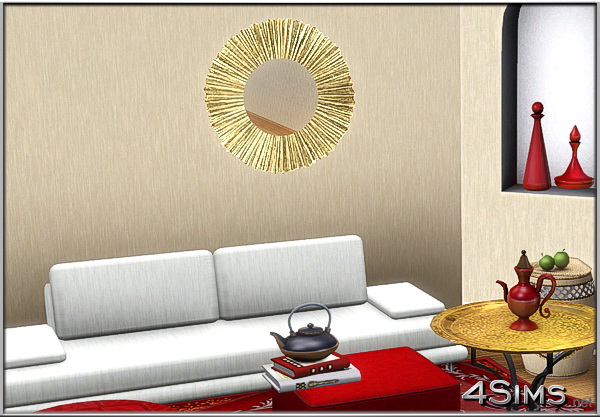 Round mirrors set of 3 for Sims 3 by 4Sims