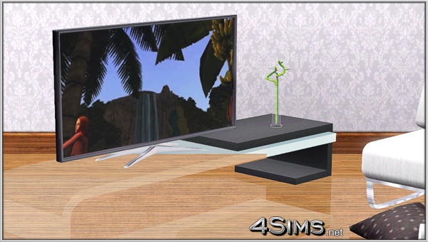 Smart OLED TV placeable anywhere for Sims 3 by 4Sims