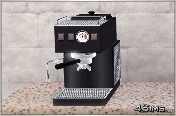 Espresso machine for Sims 3 by 4Sims