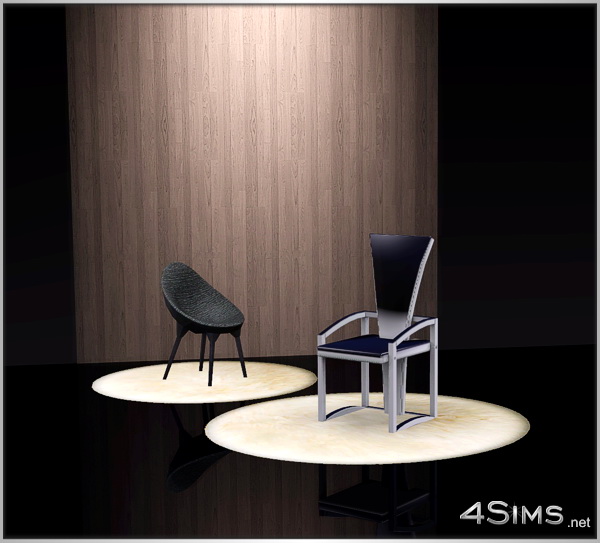 Wood wall panels, illuminated backgrounds for interior decorations for Sims 3 by 4Sims