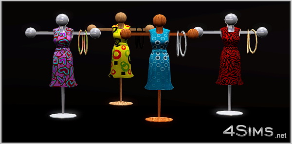 Mannequin jewelry stand for Sims 3 by 4Sims