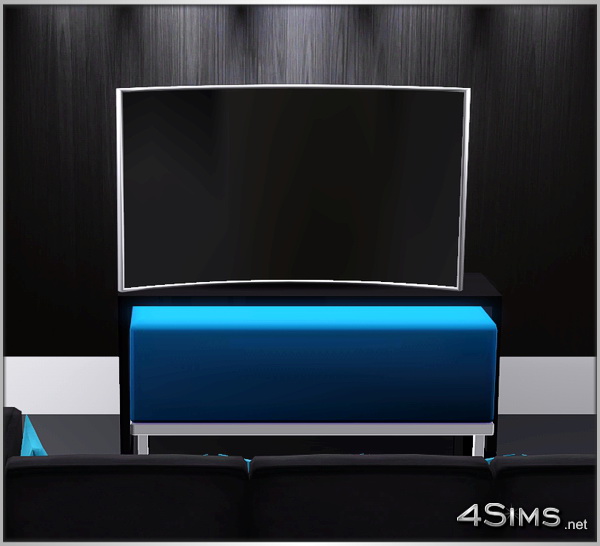 Curved OLED TV for Sims 3 by 4Sims