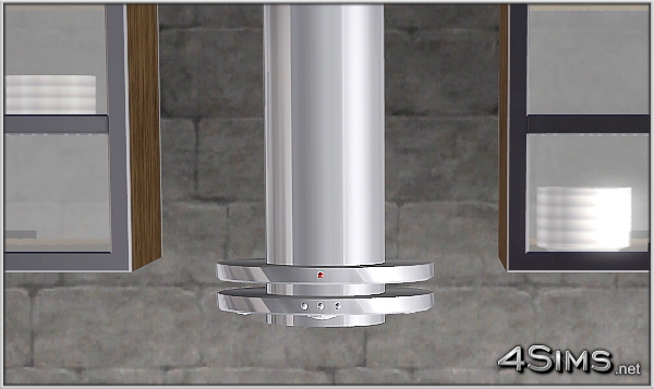 Kitchen hood with fire alarm function for Sims 3 by 4Sims