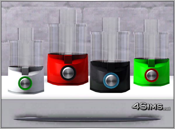 Modern food processor for Sims 3 by 4Sims
