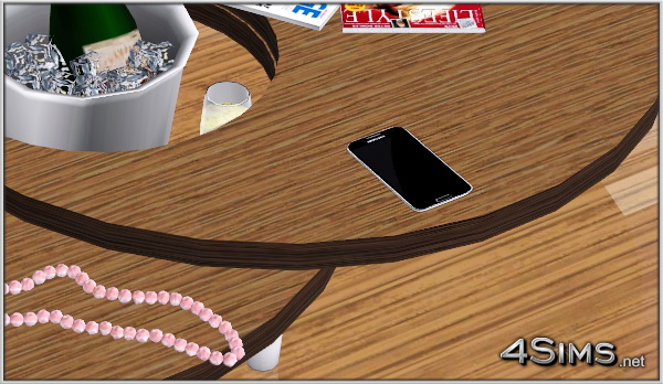 Cell Phone Galaxy for Sims 3 by 4Sims