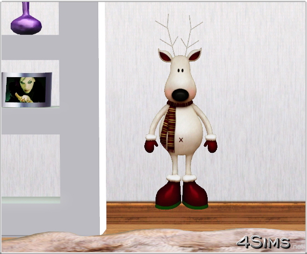 6 Reindeer wall decor for Sims 3 by 4Sims
